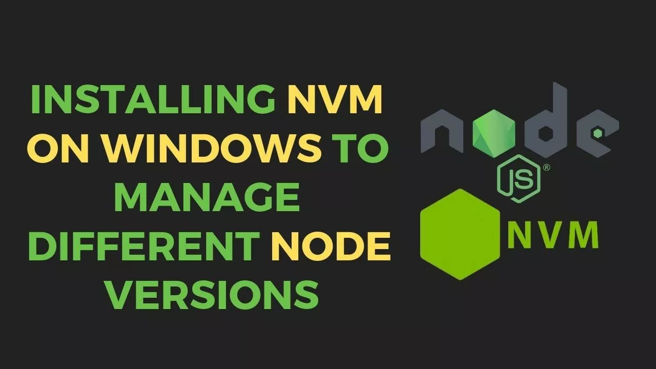 Nvm commands. Node Version Manager.