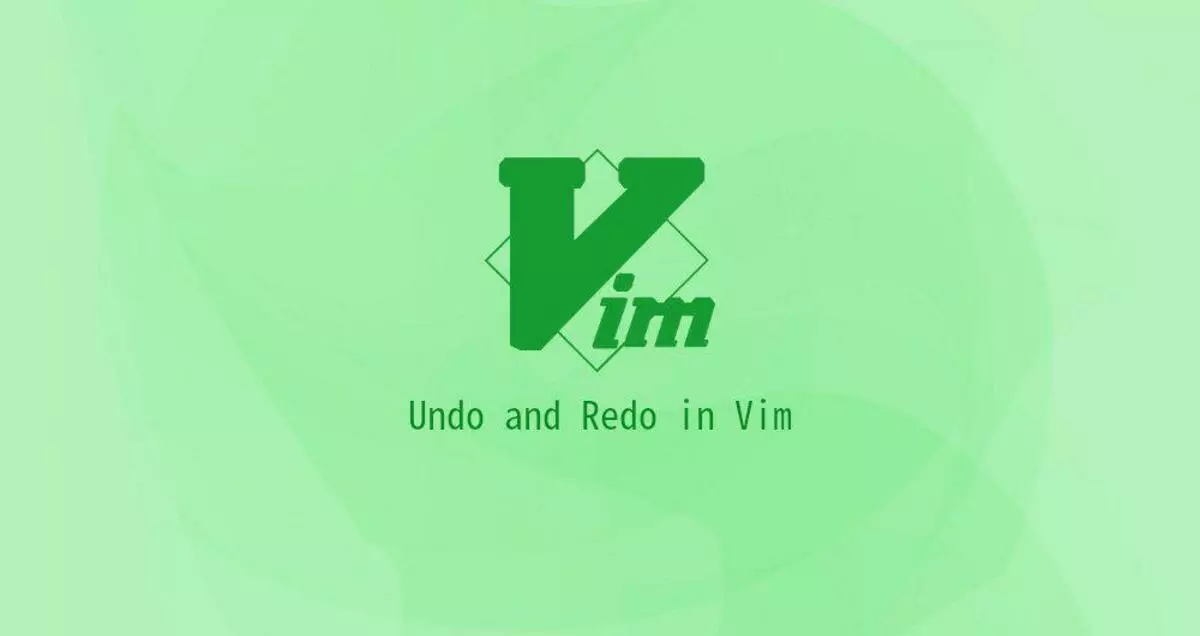 如何在Vim/Vi中撤消和重做